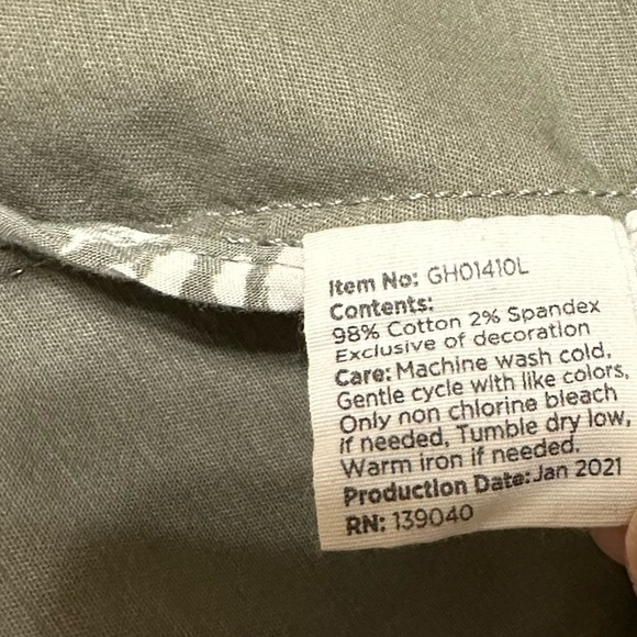 NWOT Matilda Jane Good Hart Austin Cargo Jacket, Green, Women’s Medium - Picture 6 of 10